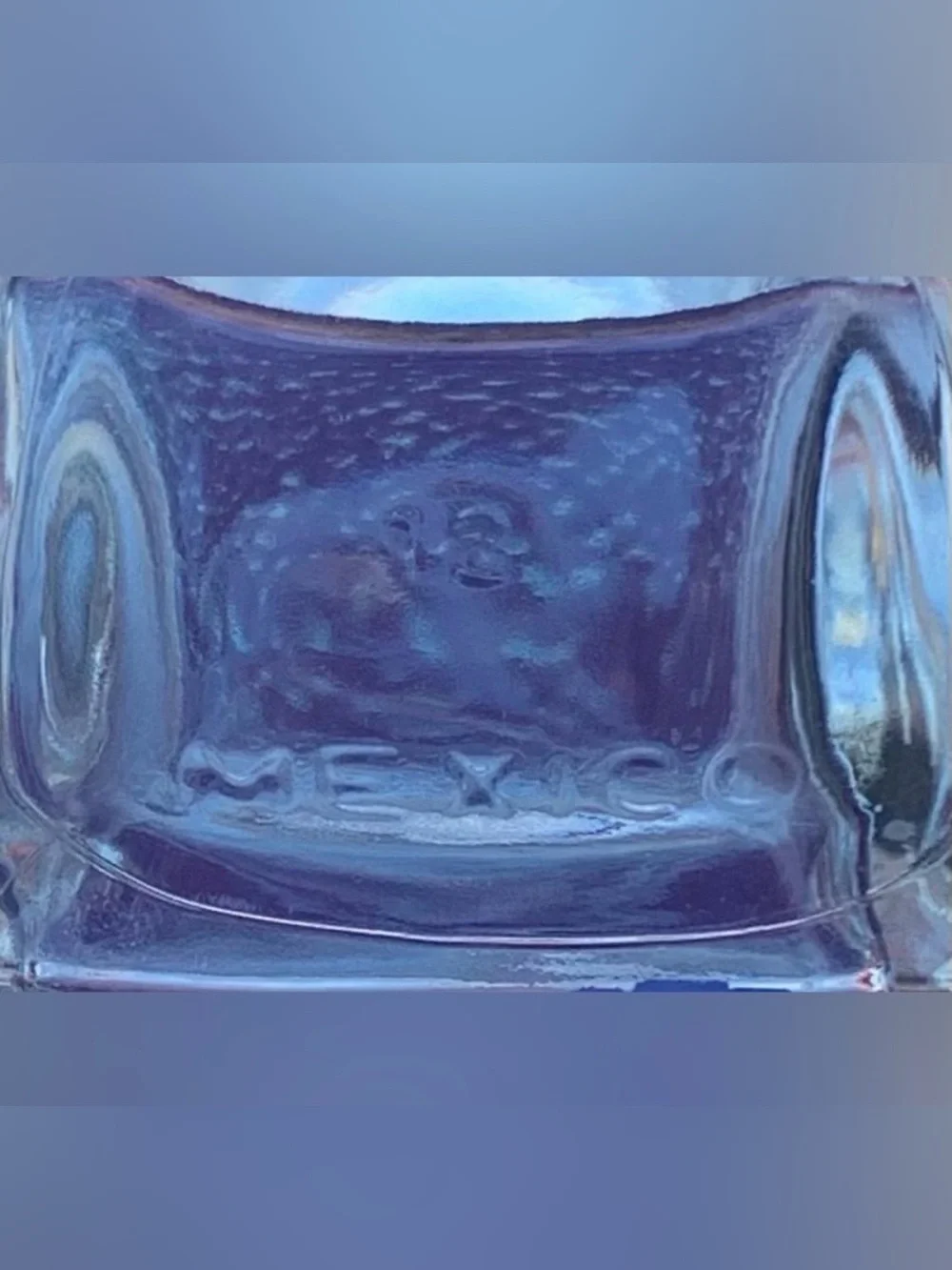 House of Blues Glass Salt and Pepper Shakers